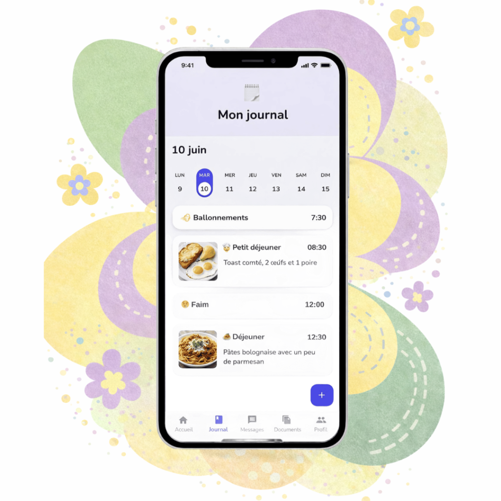Application de suivi nutrition